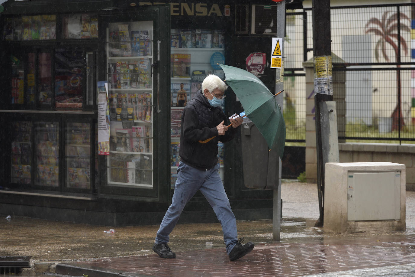 Efectos del temporal en Beniaján y Torreagüera.