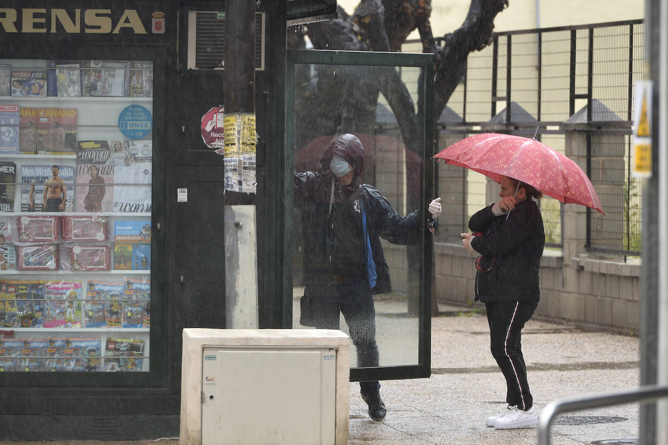 Efectos del temporal en Beniaján y Torreagüera.