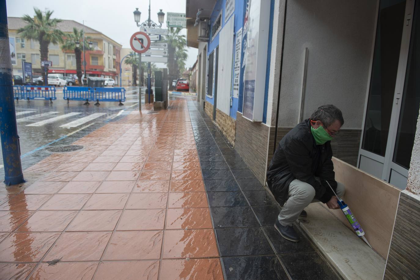 Fotos: Las lluvias vuelven a anegar Los Alcázares