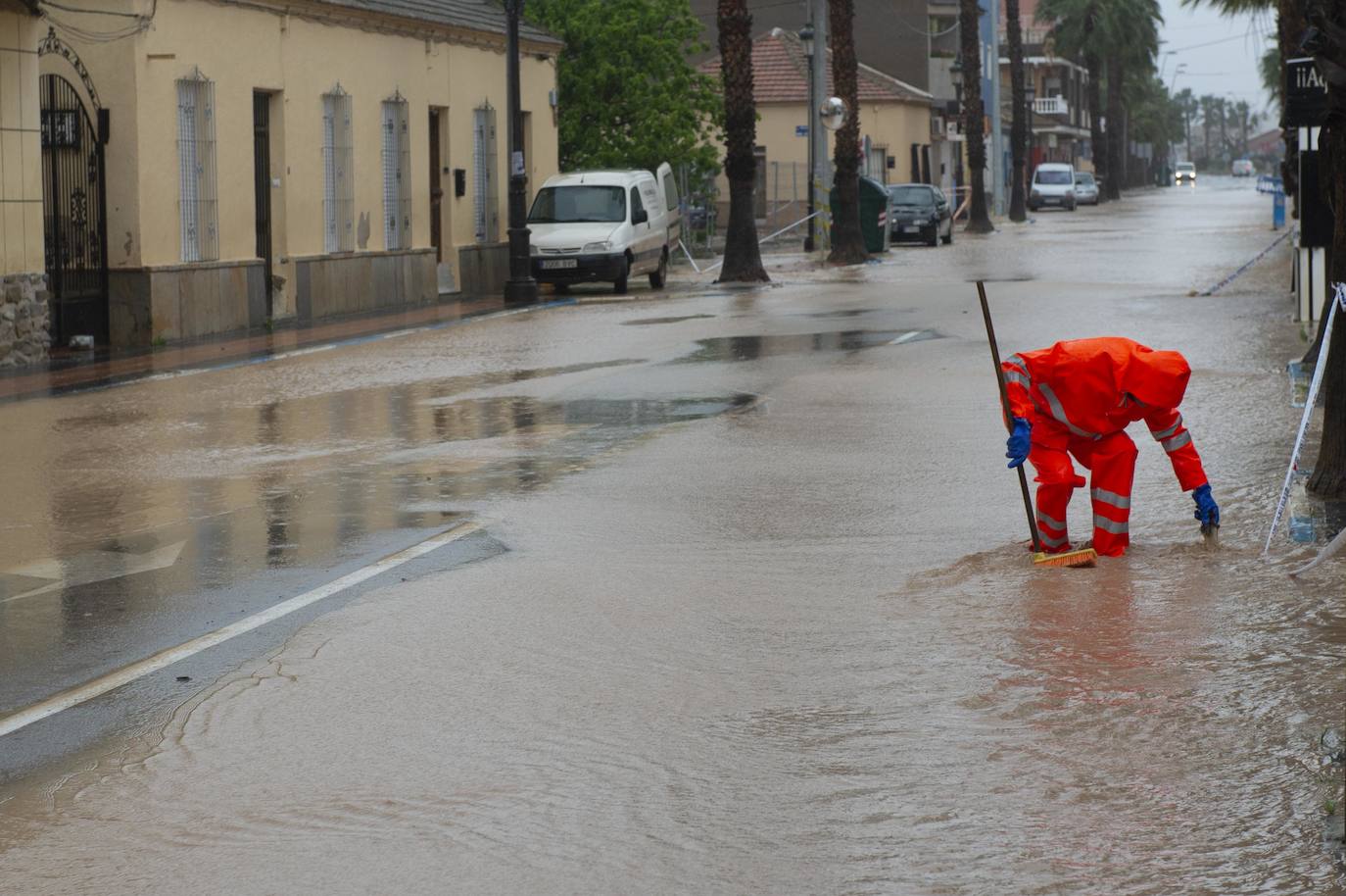 Fotos: Las lluvias vuelven a anegar Los Alcázares