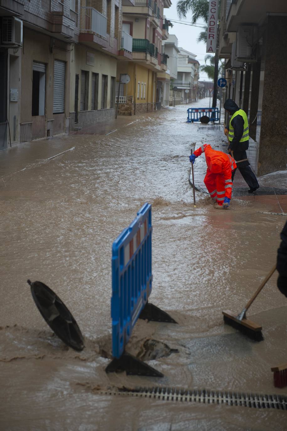 Fotos: Las lluvias vuelven a anegar Los Alcázares