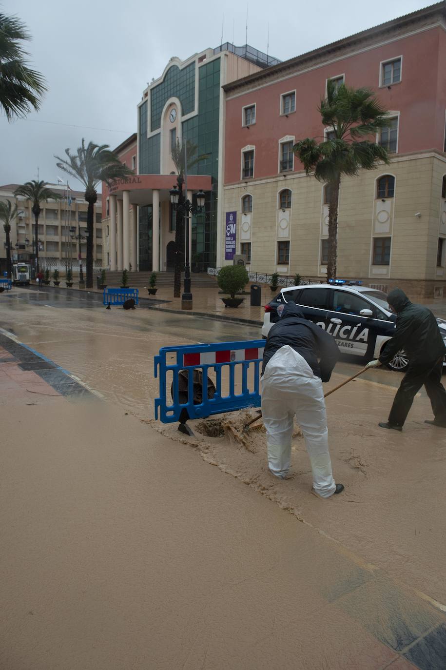 Fotos: Las lluvias vuelven a anegar Los Alcázares