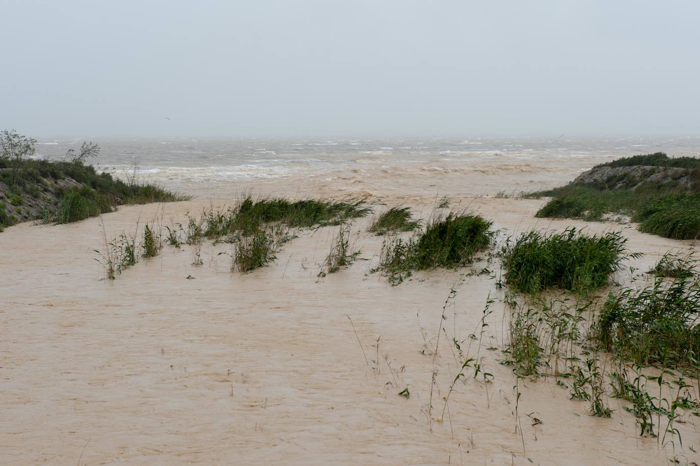 Fotos: Las lluvias vuelven a anegar Los Alcázares