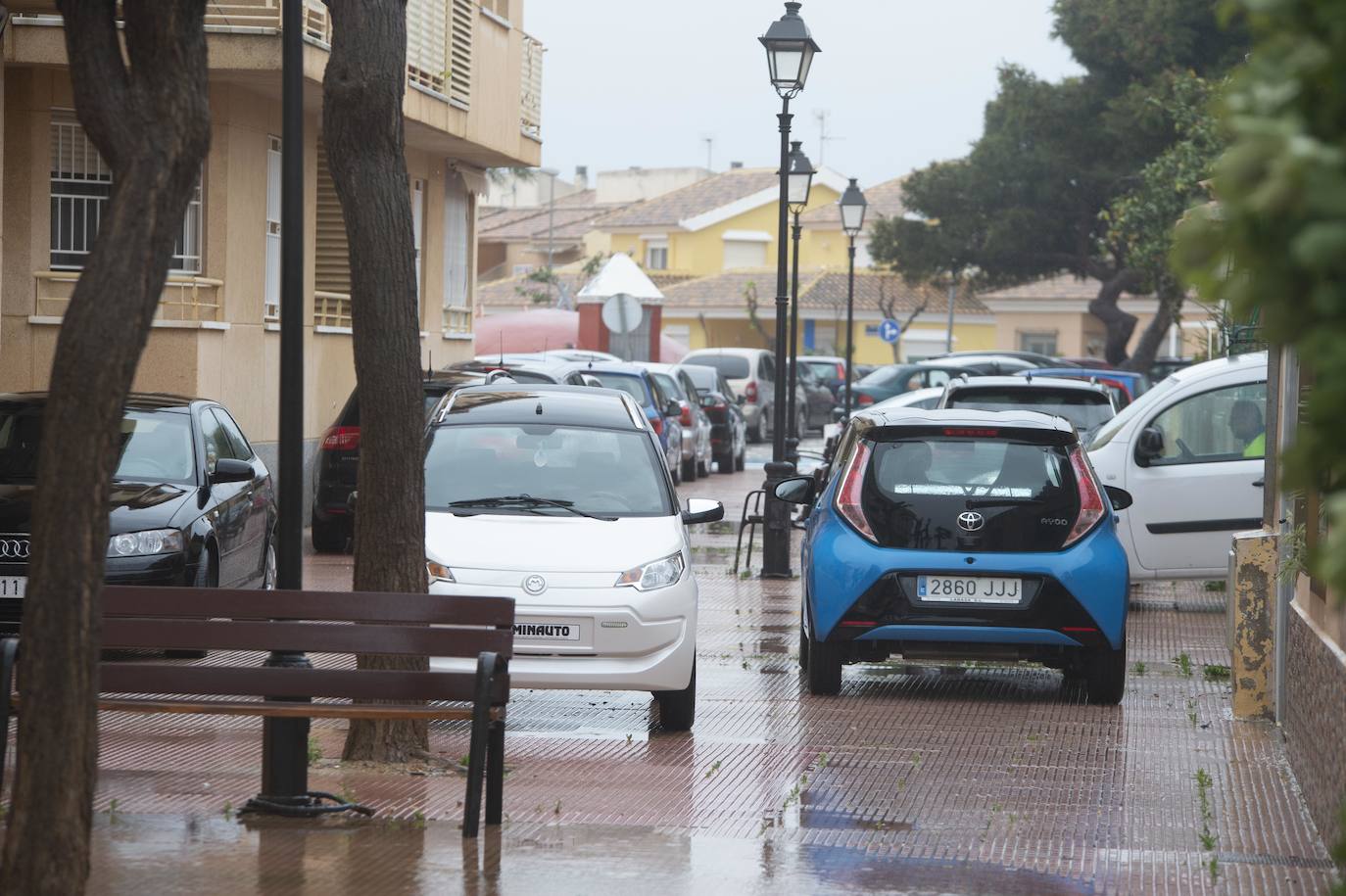 Fotos: Las lluvias vuelven a anegar Los Alcázares