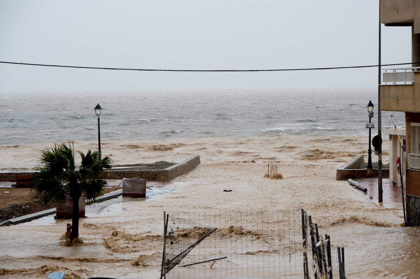 Fotos: Las lluvias vuelven a anegar Los Alcázares