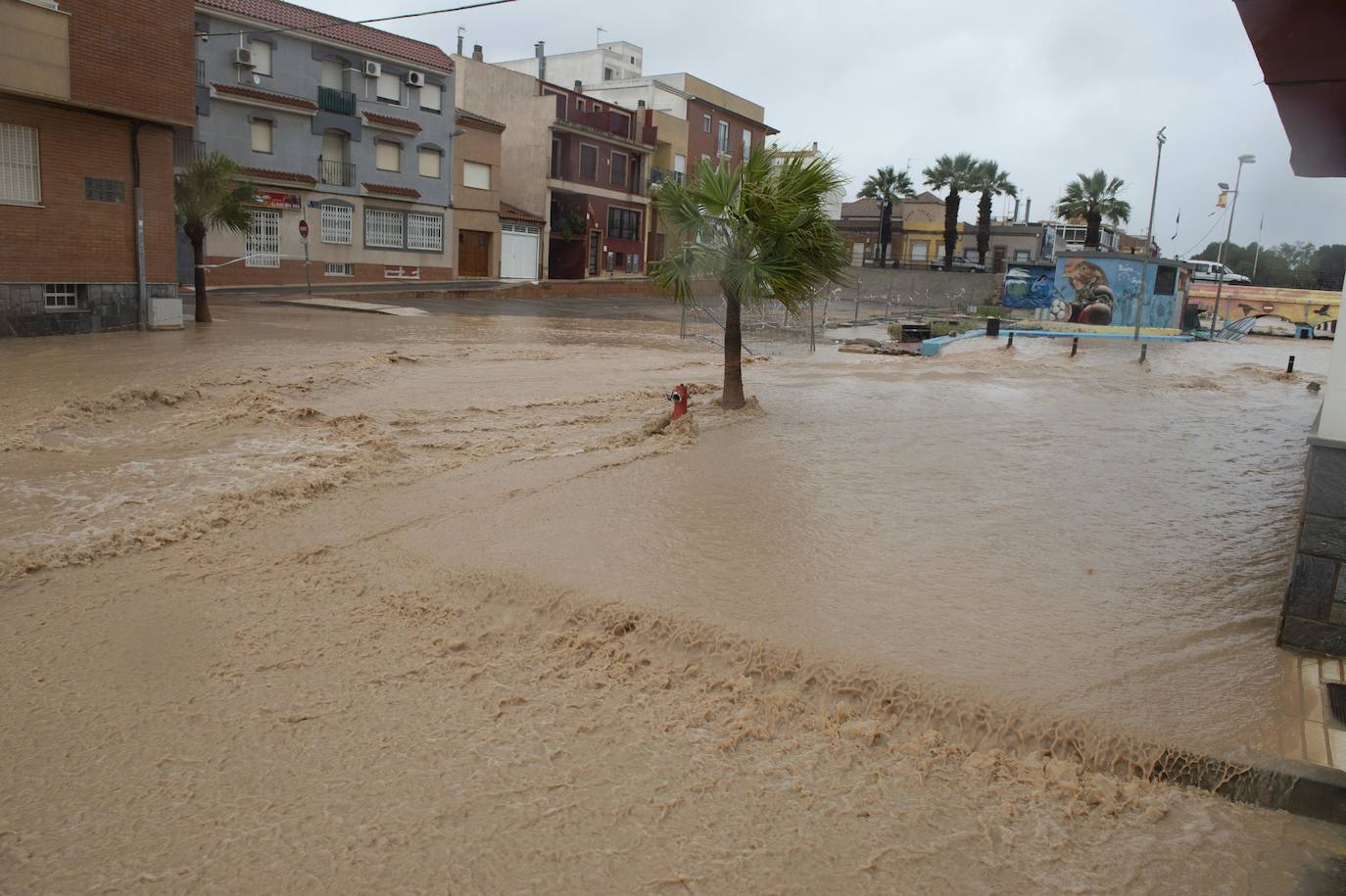 Fotos: Las lluvias vuelven a anegar Los Alcázares