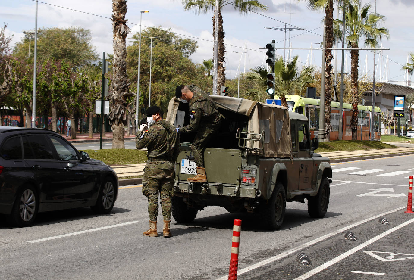 Fotos: Las Fuerzas Armadas se despliegan en Murcia