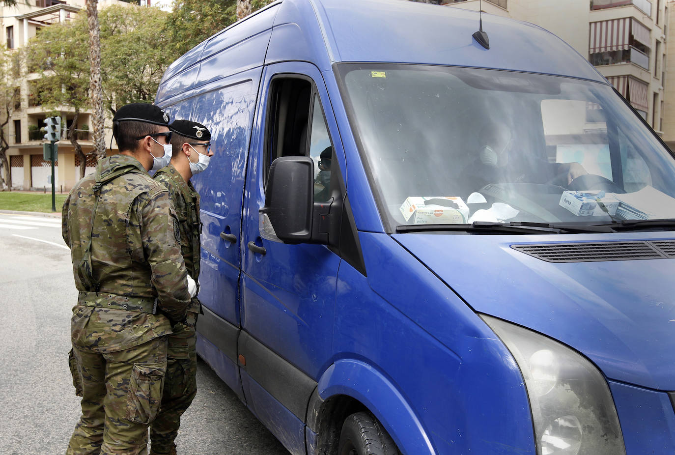 Fotos: Las Fuerzas Armadas se despliegan en Murcia