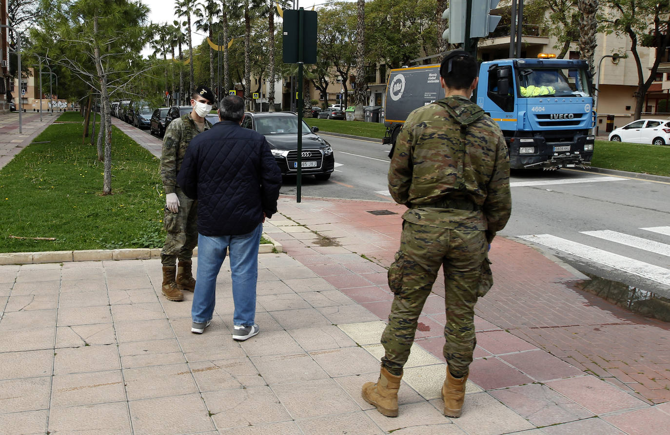 Fotos: Las Fuerzas Armadas se despliegan en Murcia