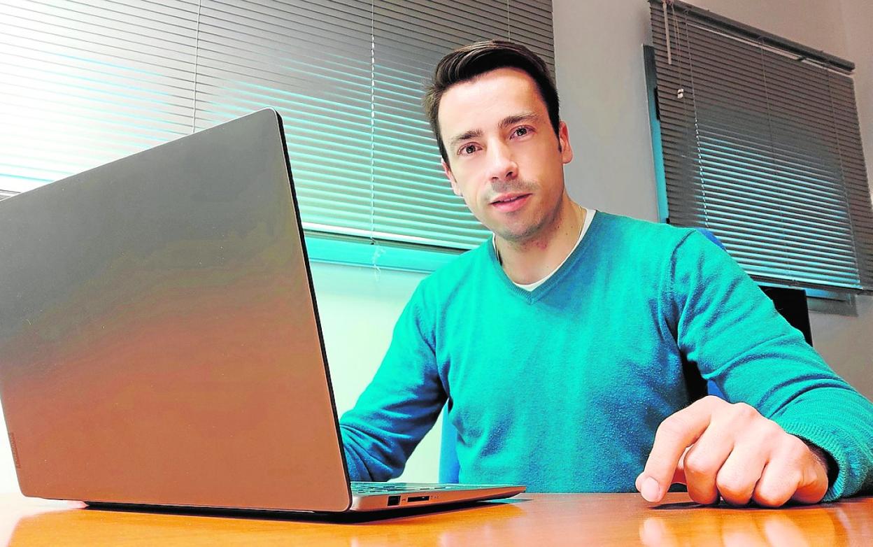 El investigador de la Universidad de Murcia Ignacio Rodríguez. 