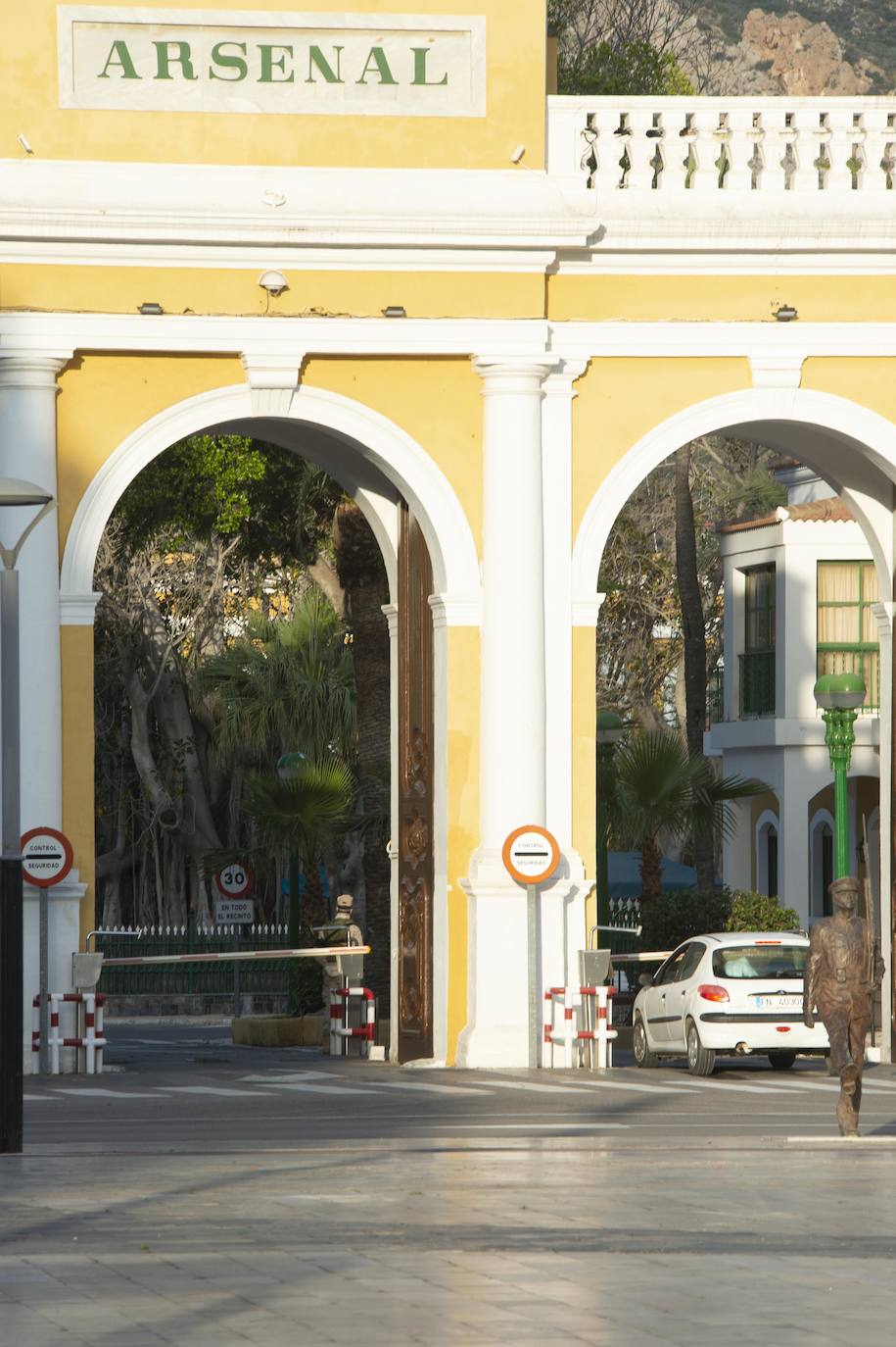 Fotos: Cartagena se queda parada y vacía