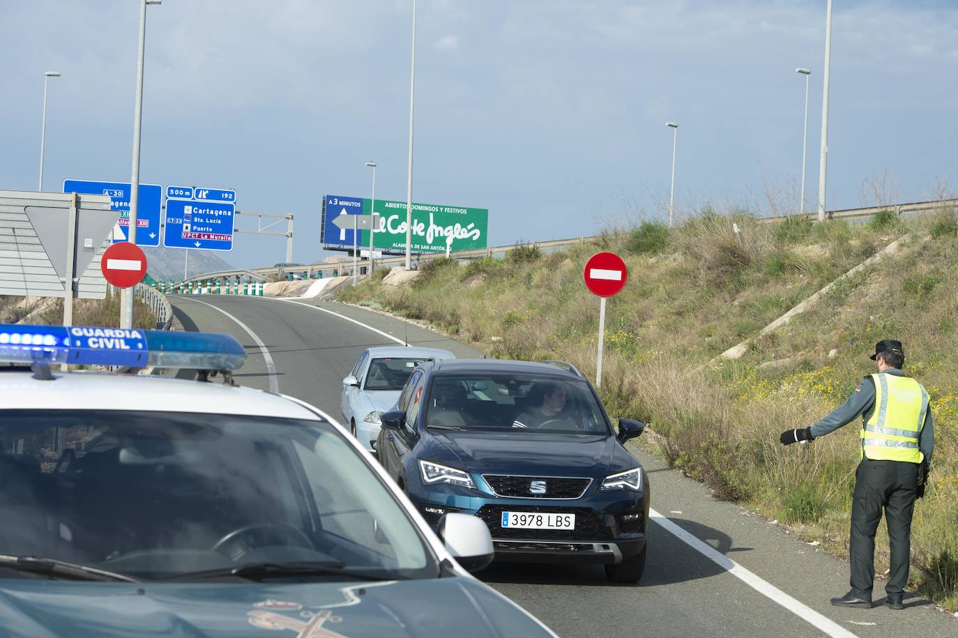 Fotos: Cartagena se queda parada y vacía