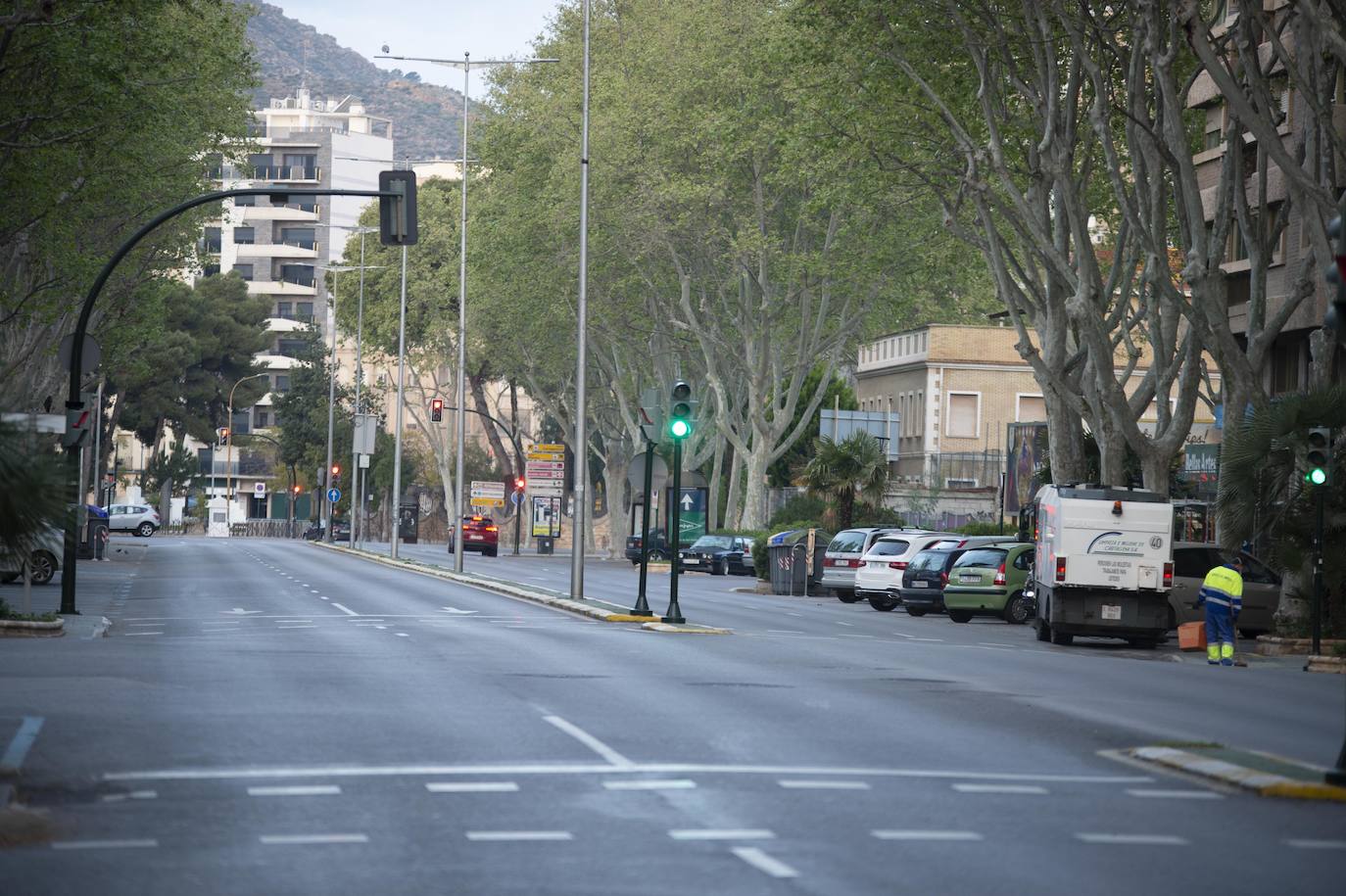 Fotos: Cartagena se queda parada y vacía