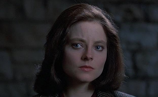 La actriz en 'El silencio de los corderos'.