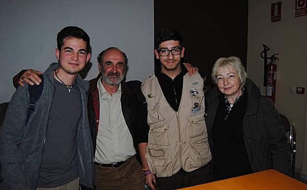 Álvaro Pérez, Benigno Varillas, Jesús Gil y Teresa Vicetto.