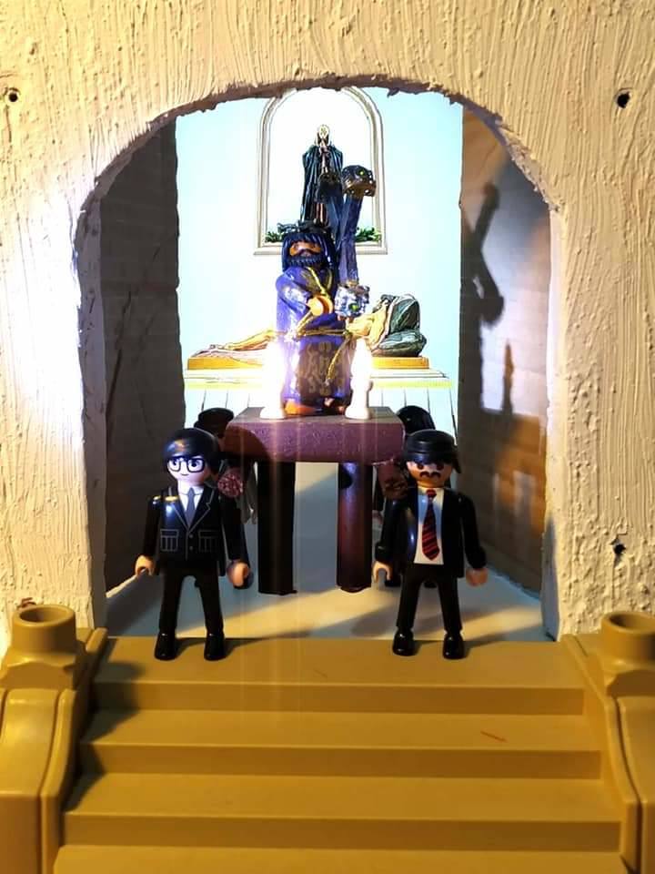 Fotos: Recrean las procesiones de Semana Santa de Cartagena con Playmobil