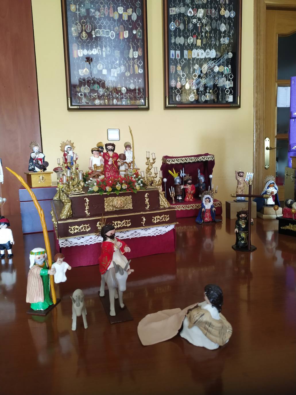 Fotos: Recrean las procesiones de Semana Santa de Cartagena con Playmobil