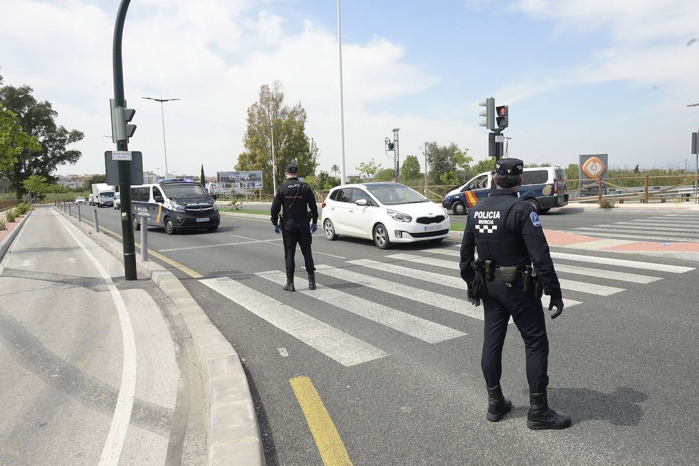 Fotos: Blindaje en las ciudades para evitar los viajes a las residencias de la costa