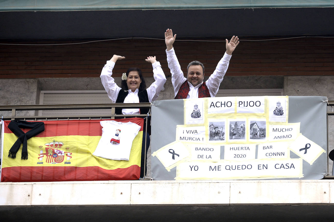 Fotos: Murcia celebra su Bando del confinamiento