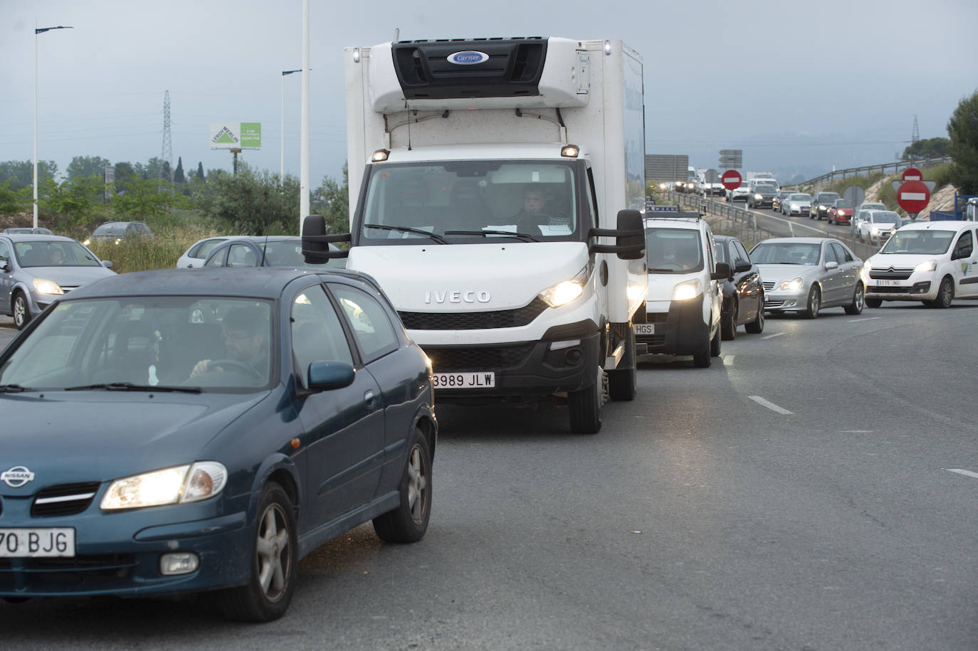 Fotos: Reparto de mascarillas el martes en Murcia