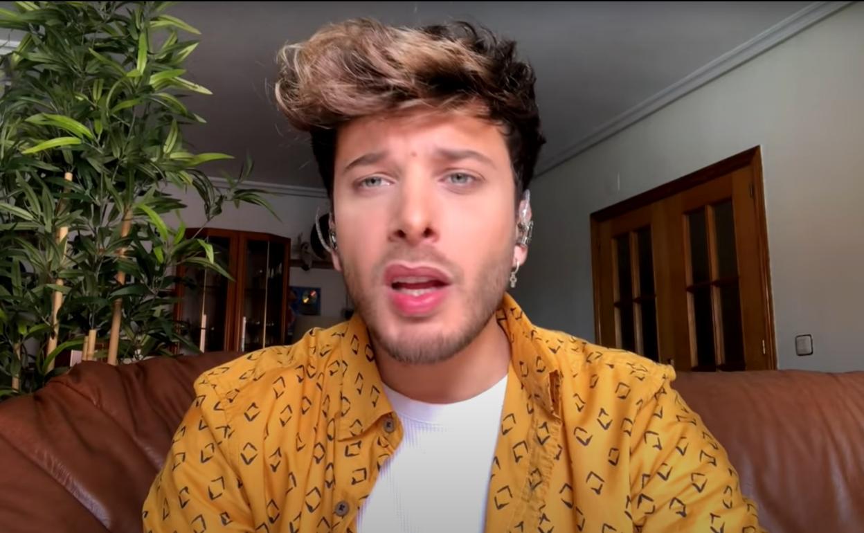 El artista ricoteño Blas Cantó.