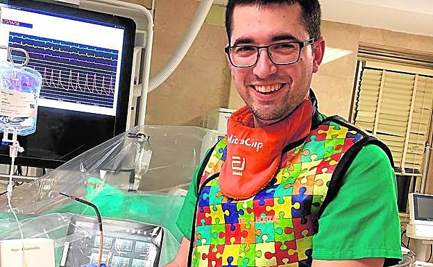 Jorge Martínez Solano (Cartagena, 1992), médico residente de Cardiología en el Hospital General Universitario Gregorio Marañón (Madrid).