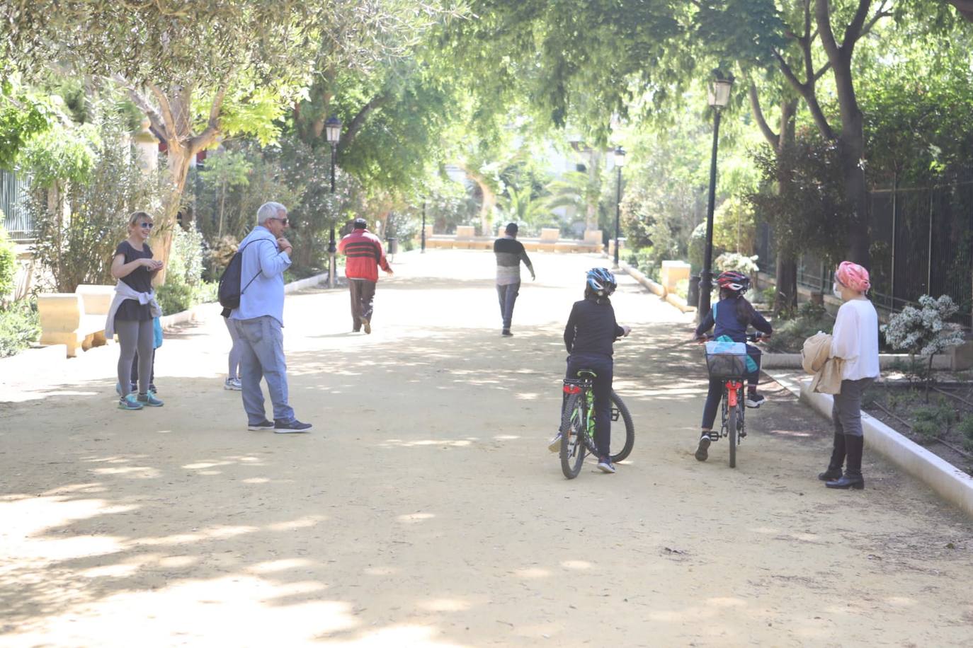 Fotos: Los niños vuelven a pasear por las calles de la Región