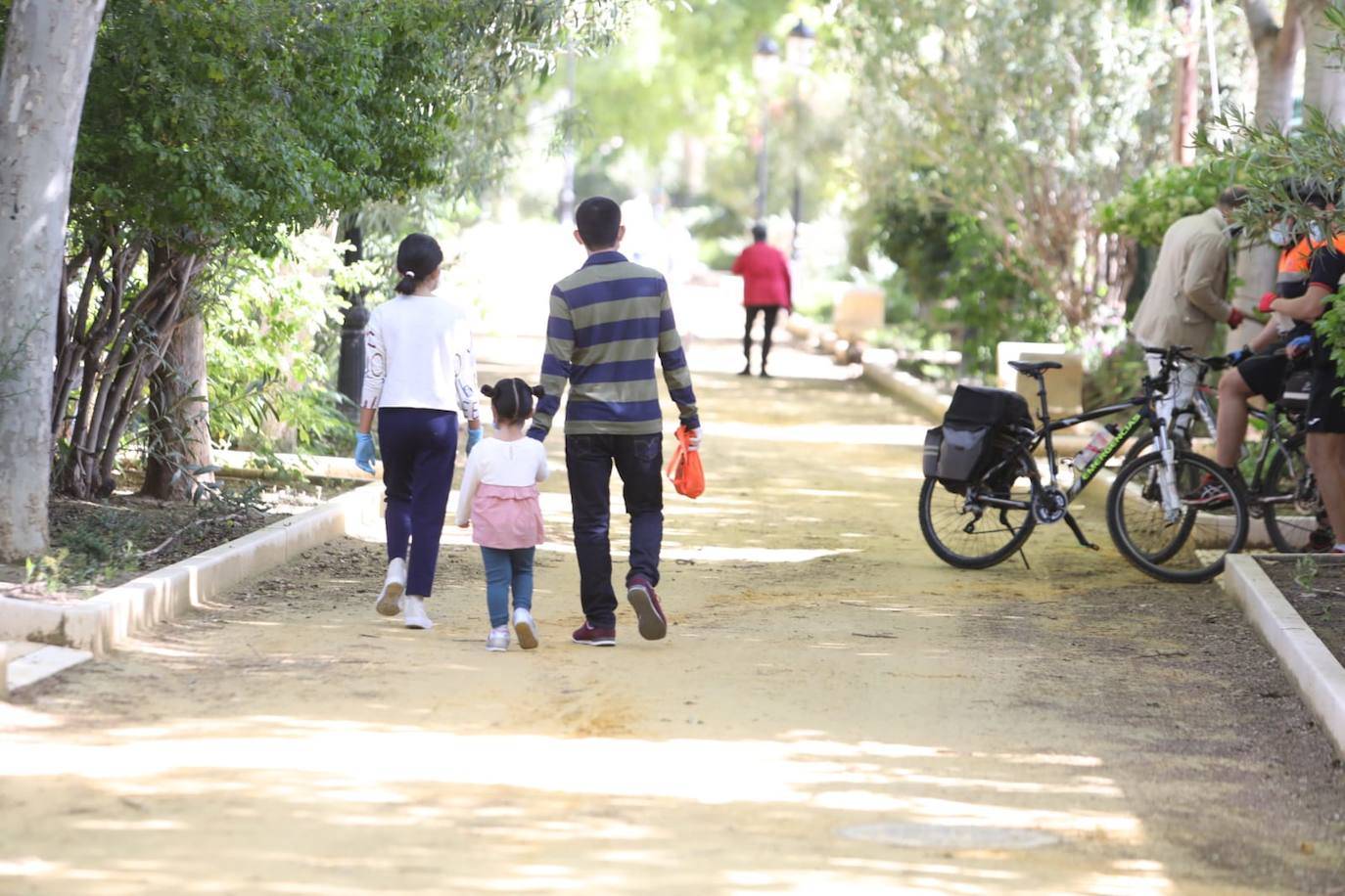 Fotos: Los niños vuelven a pasear por las calles de la Región