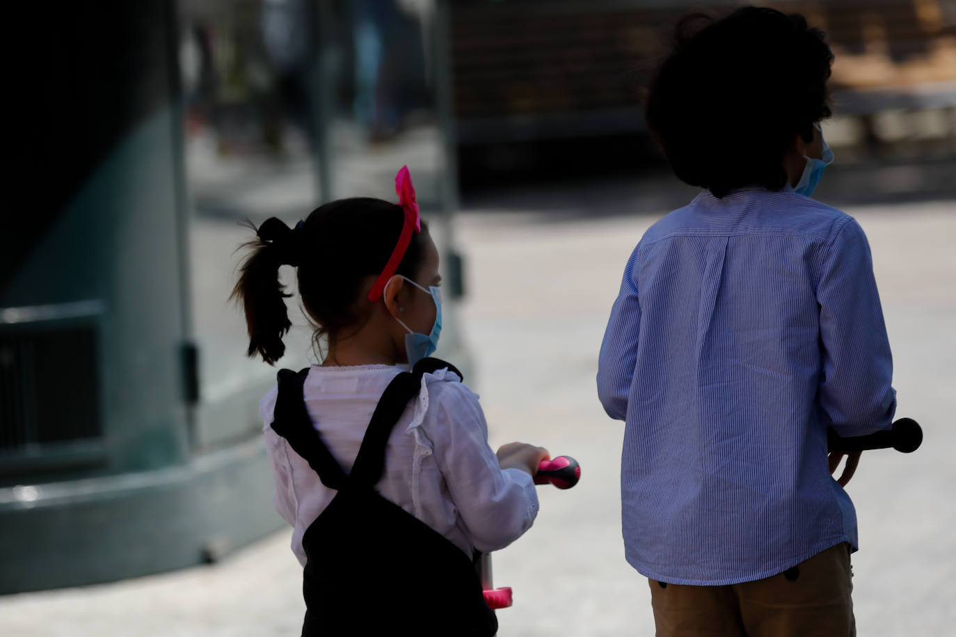 Fotos: Los niños vuelven a pasear por las calles de la Región