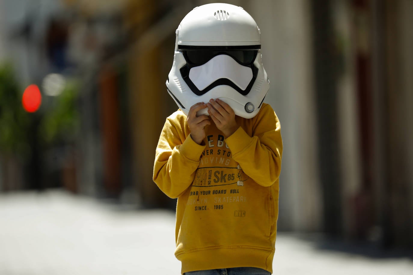 Fotos: Los niños vuelven a pasear por las calles de la Región