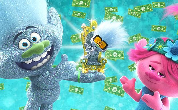 'Trolls 2. Gira mundial', la película de Universal estrenada directamente en internet que ha llevado a las salas a boicotear los filmes del estudio.