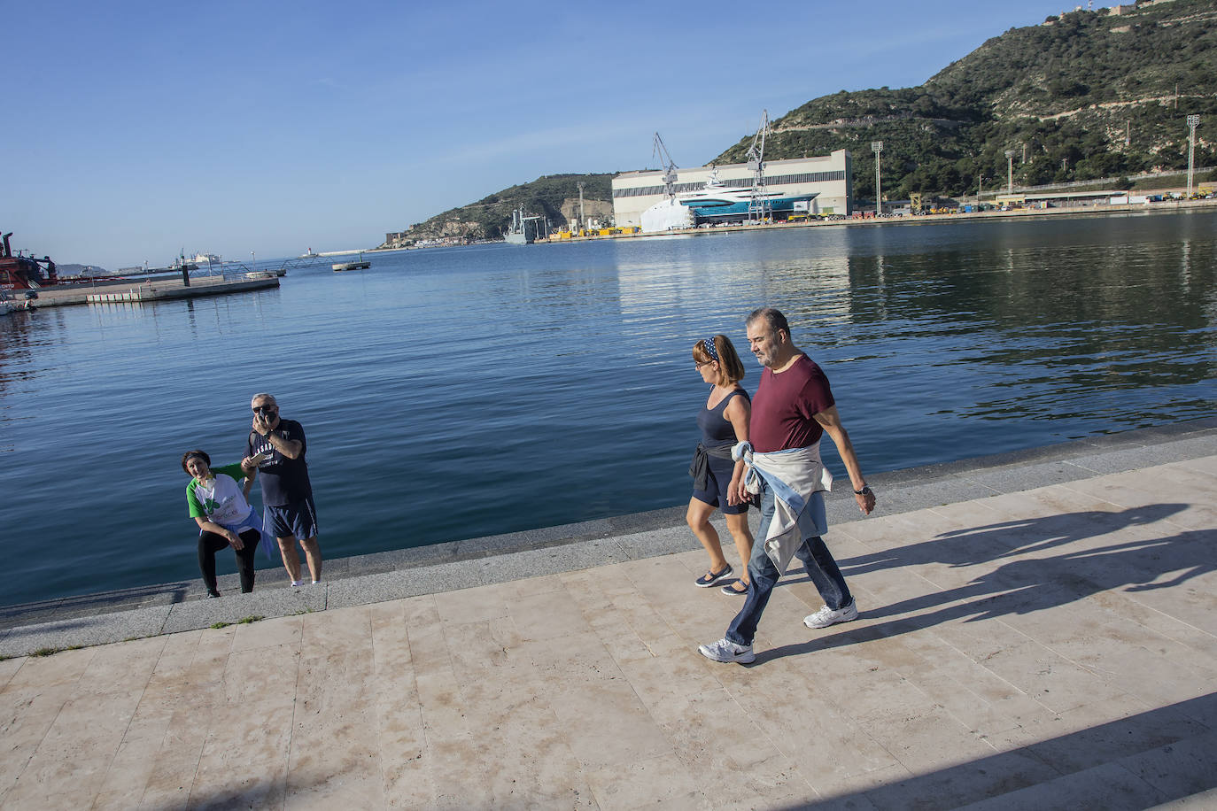 Fotos: Los murcianos salen a pasear y hacer deporte tras más de un mes de confinamiento