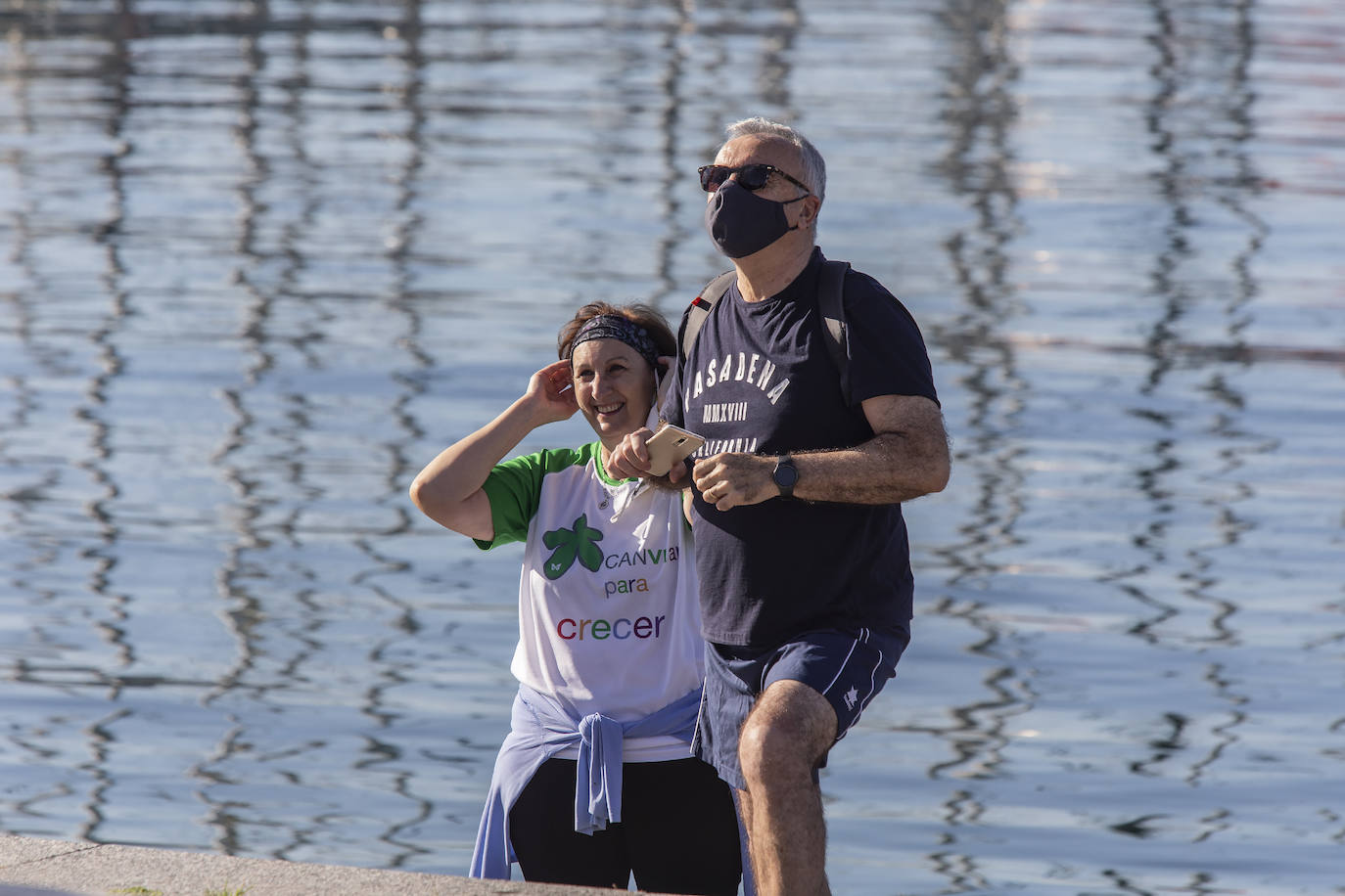 Fotos: Los murcianos salen a pasear y hacer deporte tras más de un mes de confinamiento