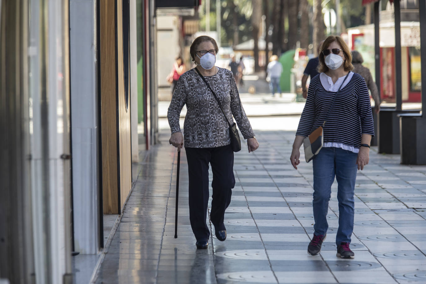 Fotos: Los murcianos salen a pasear y hacer deporte tras más de un mes de confinamiento