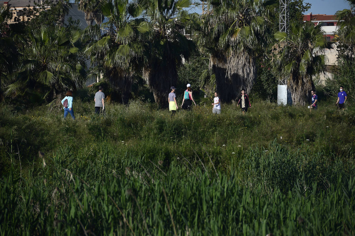 Fotos: Los murcianos salen a pasear y hacer deporte tras más de un mes de confinamiento