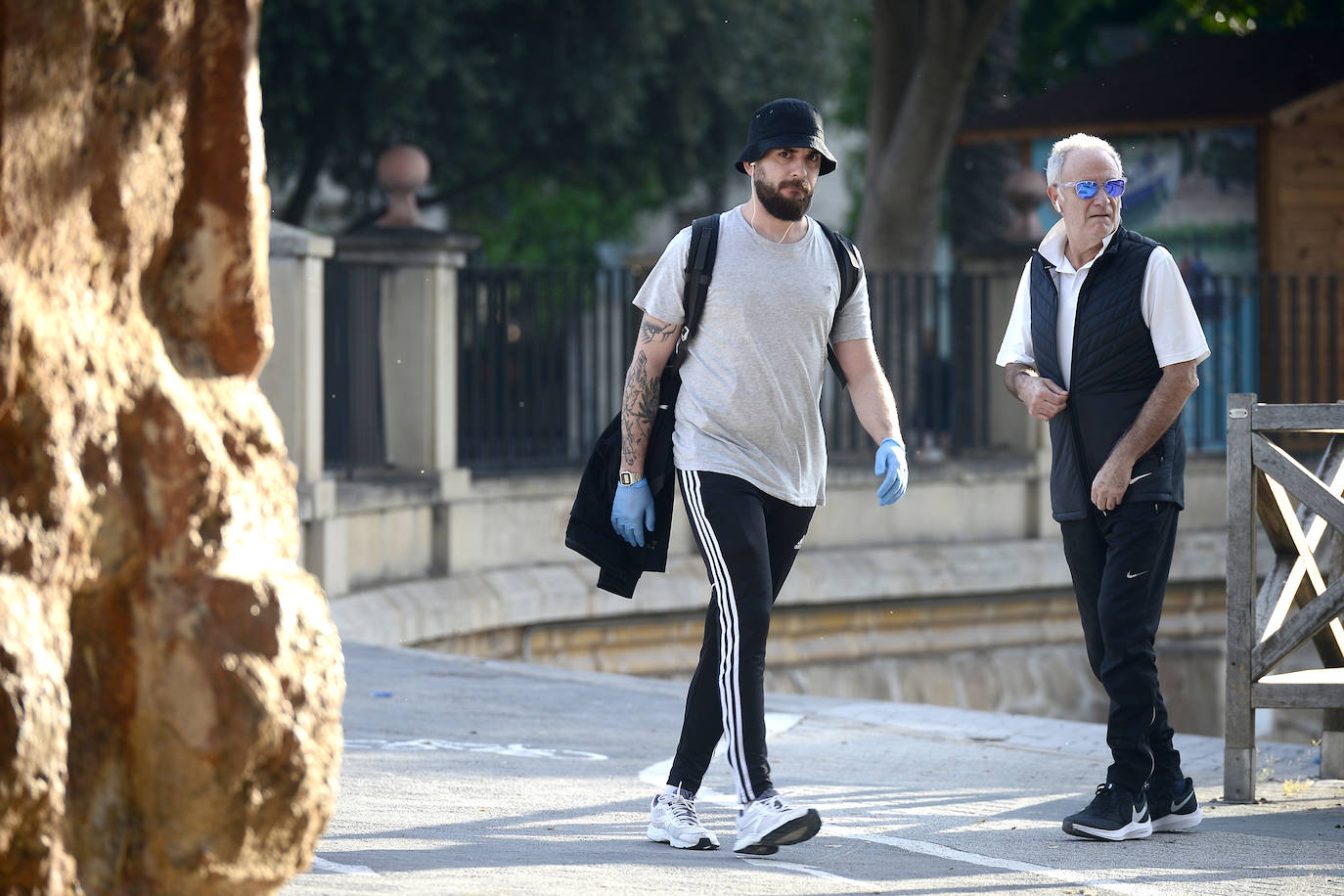 Fotos: Los murcianos salen a pasear y hacer deporte tras más de un mes de confinamiento