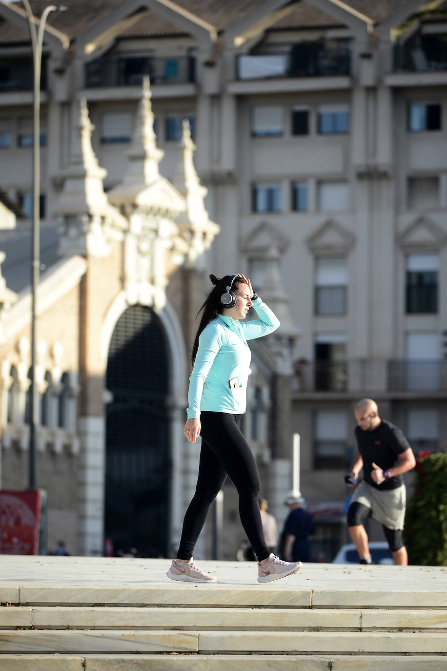 Fotos: Los murcianos salen a pasear y hacer deporte tras más de un mes de confinamiento