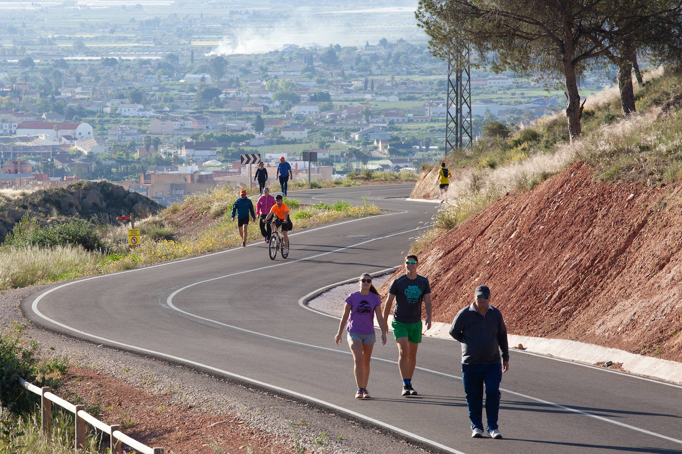 Fotos: Los murcianos salen a pasear y hacer deporte tras más de un mes de confinamiento