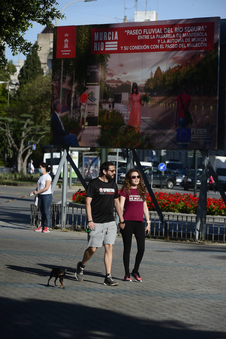 Fotos: Los murcianos salen a pasear y hacer deporte tras más de un mes de confinamiento