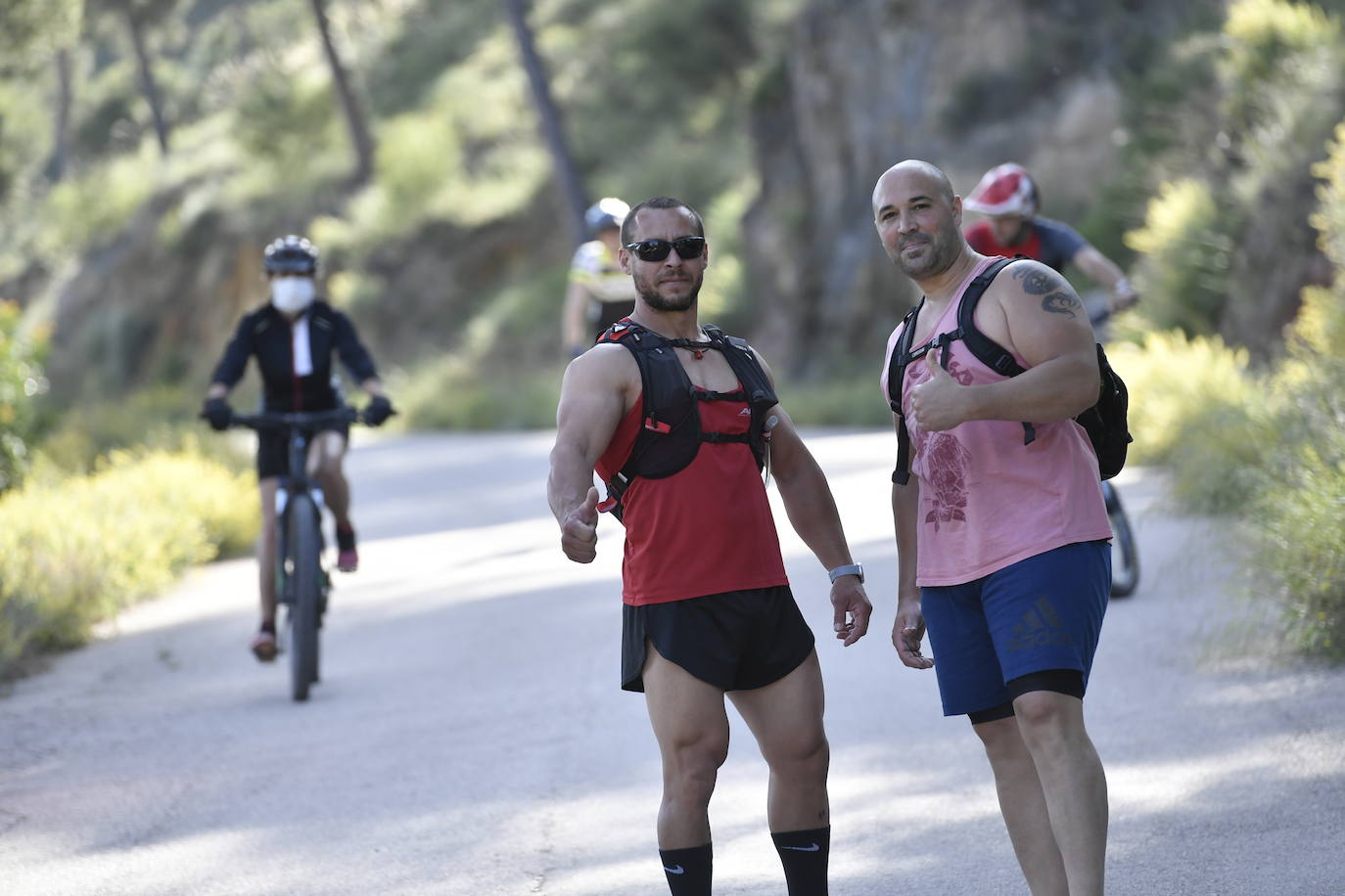 Fotos: Los murcianos salen a pasear y hacer deporte tras más de un mes de confinamiento