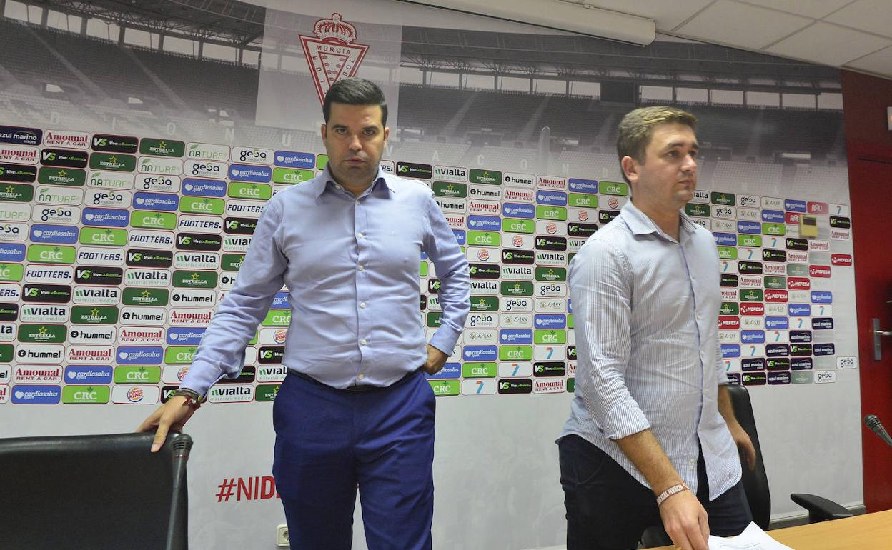 Paco Martínez Rivas y Álvaro Ruiz, en una foto de archivo.