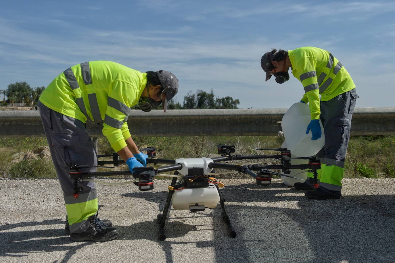 Fotos: Fumigar a vista de pájaro