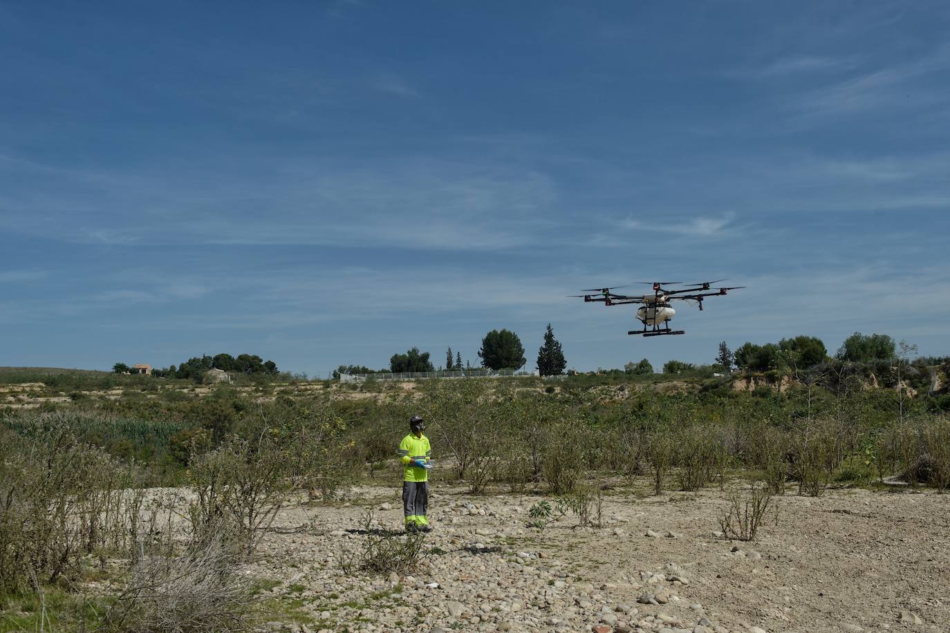 Fotos: Fumigar a vista de pájaro