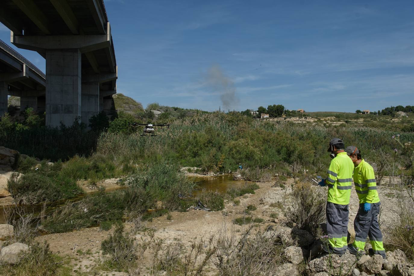 Fotos: Fumigar a vista de pájaro