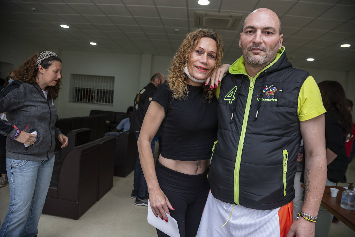 Fotos: Noelia Arroyo visita la Hospitalidad de Santa Teresa