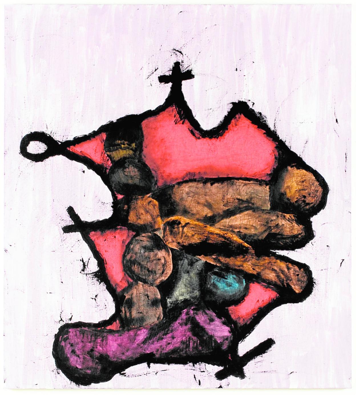 'Igitur', de Charline von Heyl, en el MoMA. 