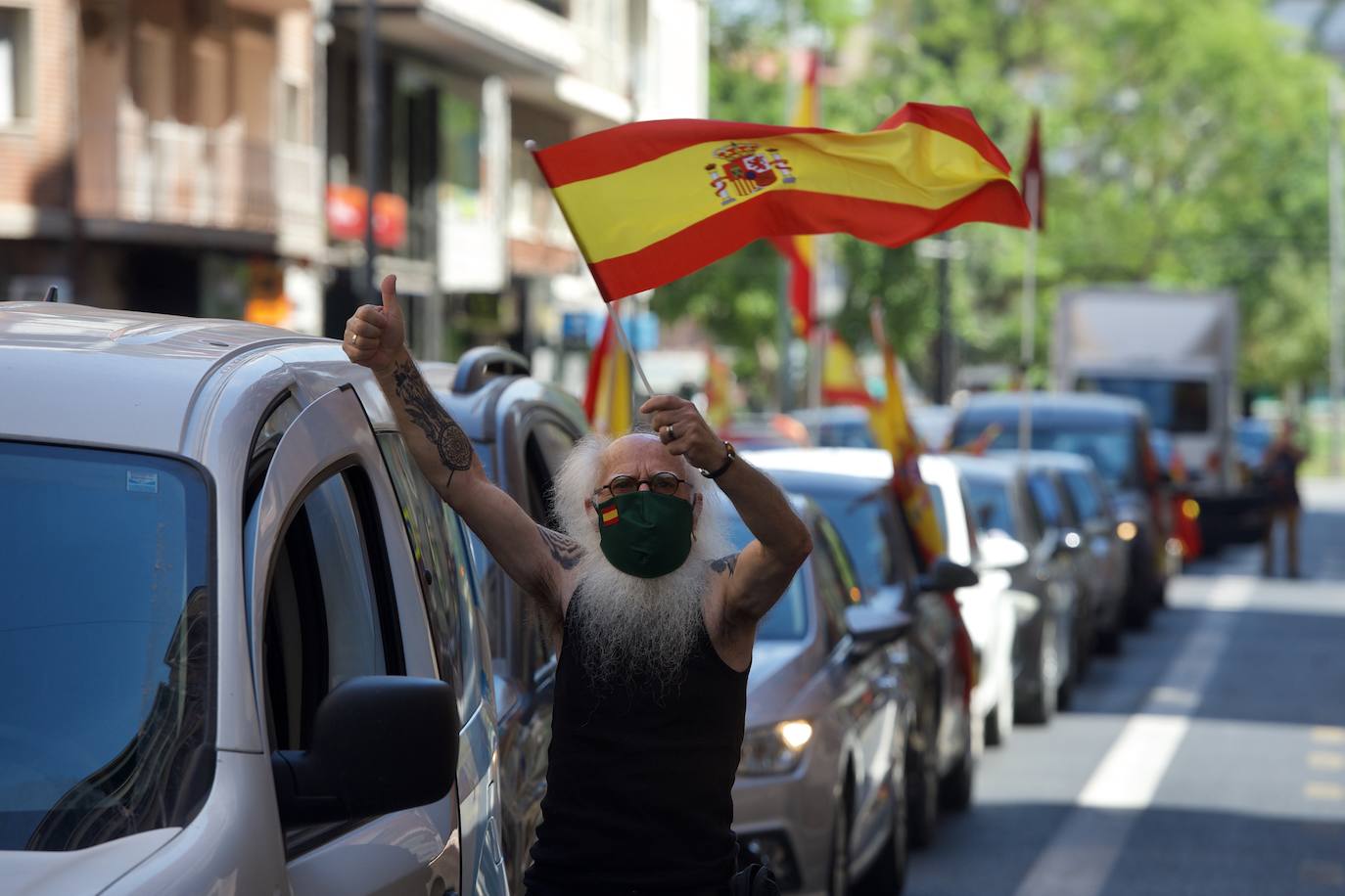 Fotos: Marcha &quot;por España y su libertad&quot; en Murcia