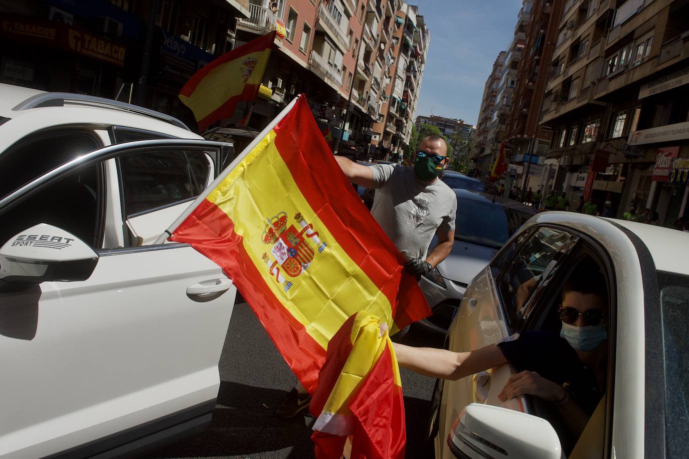 Fotos: Marcha &quot;por España y su libertad&quot; en Murcia