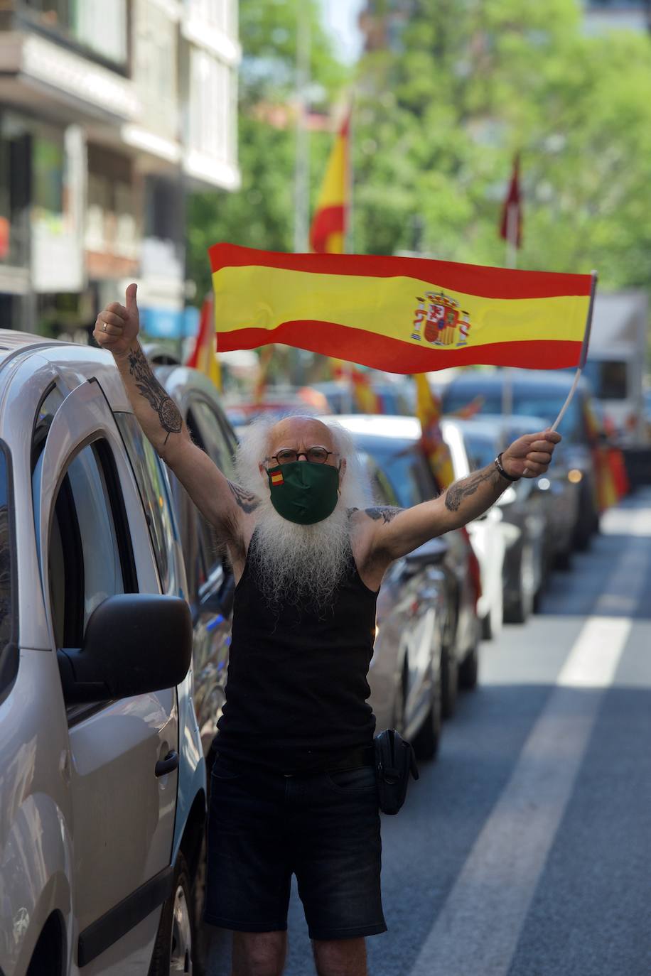 Fotos: Marcha &quot;por España y su libertad&quot; en Murcia