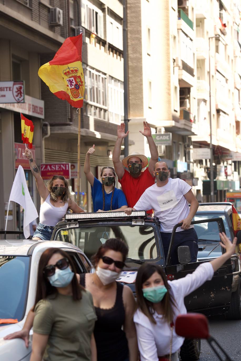 Fotos: Marcha &quot;por España y su libertad&quot; en Murcia